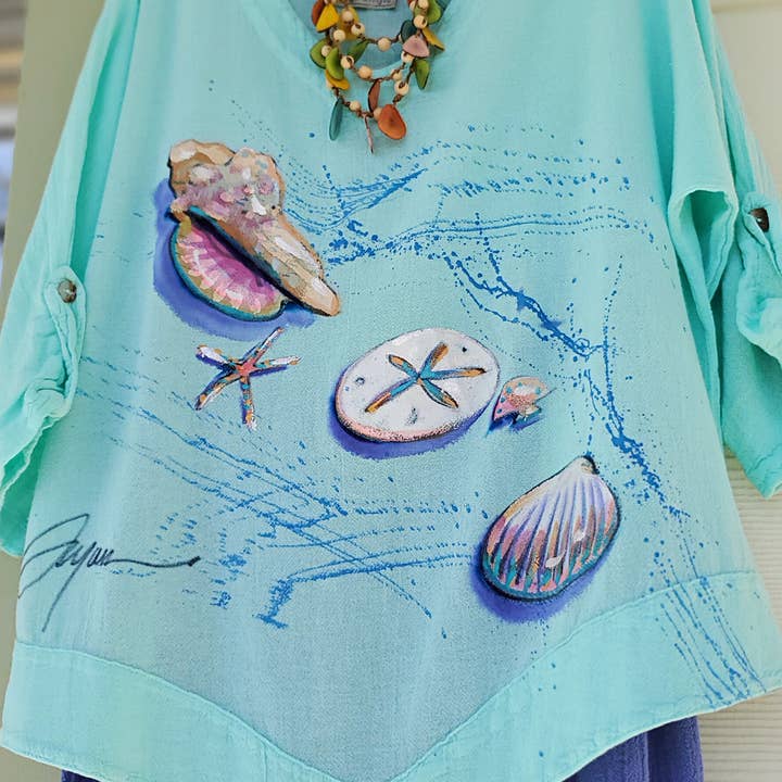 Handpainted Top Shells for wholesale by Cottonways