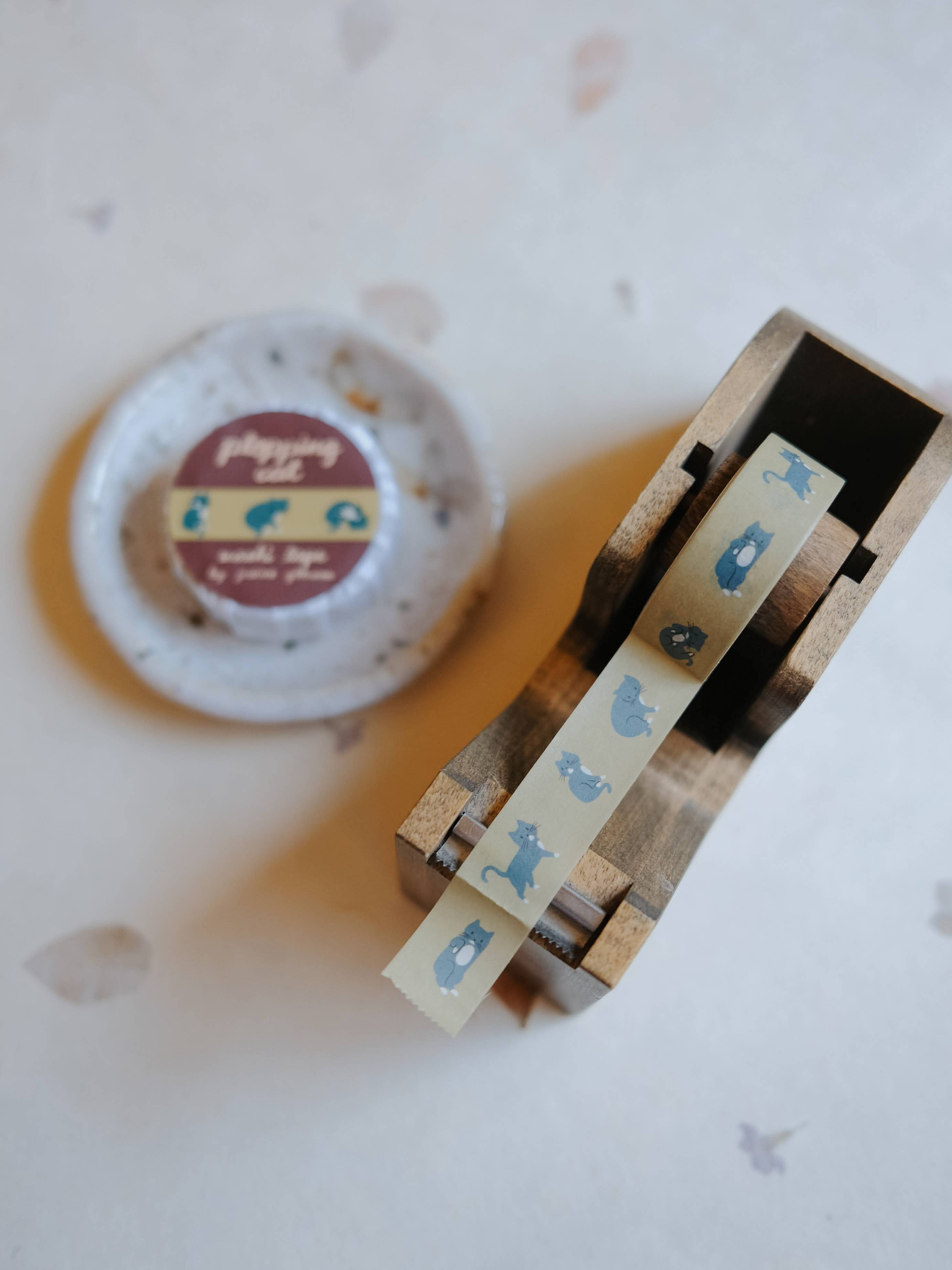 Justine Gilbuena - Wholesale Washi Tape - Plopping Cat Washi Tape3