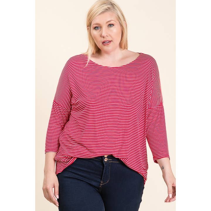 Top décontracté à rayures pour la vente par Reborn J