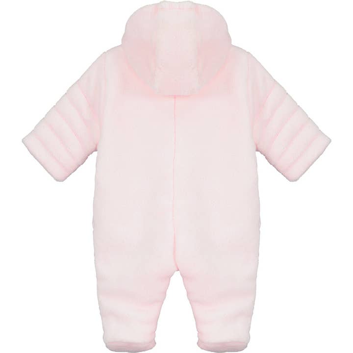 Emile Et Rose - Wholesale Jumpsuit - Baby - Alison Pink Fleece Baby Pramsuit