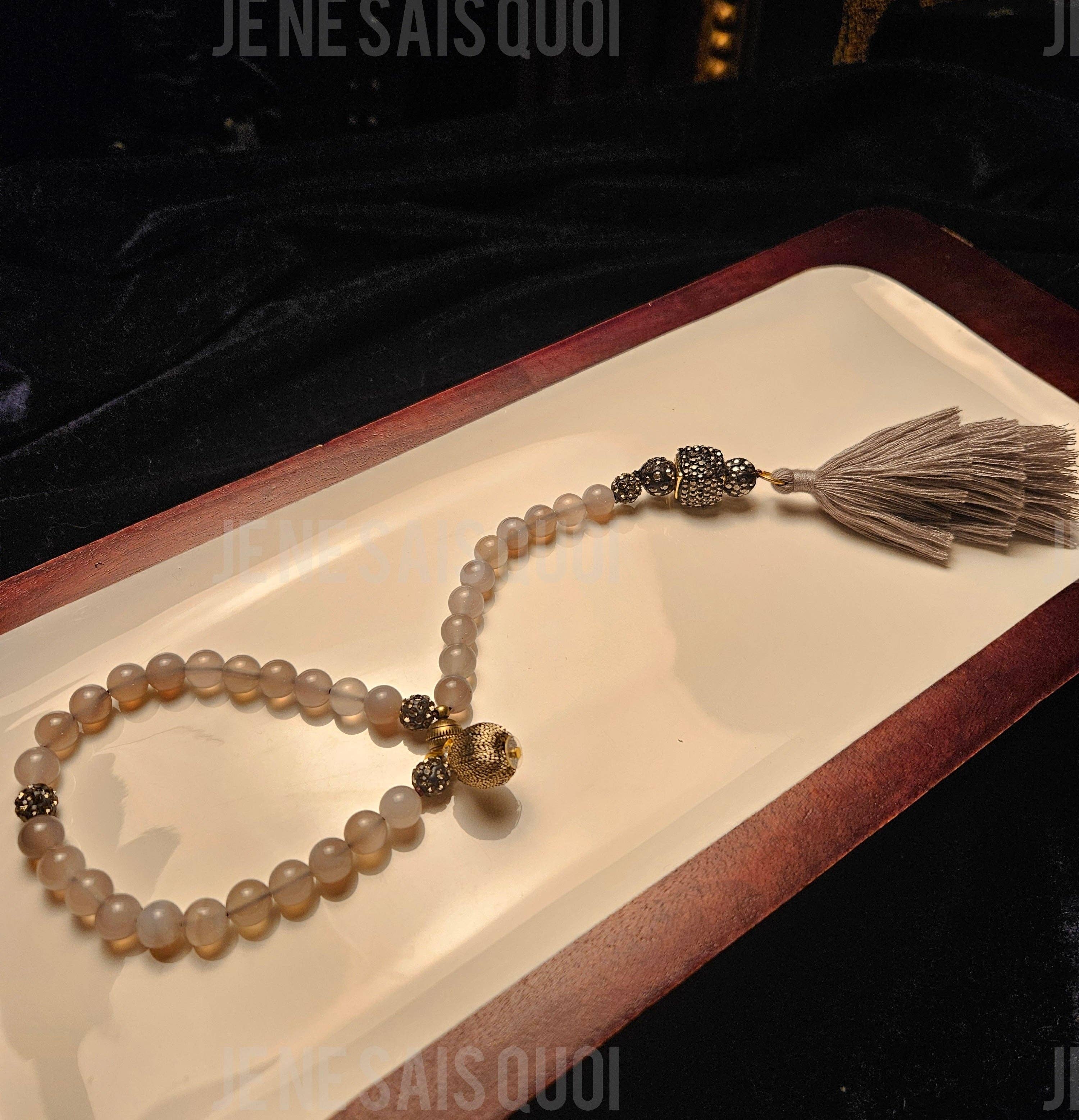 Je Ne Sais Quoi - Wholesale Prayer Beads Bracelet - Eternal Whispers - Gray Agate (Copy)1