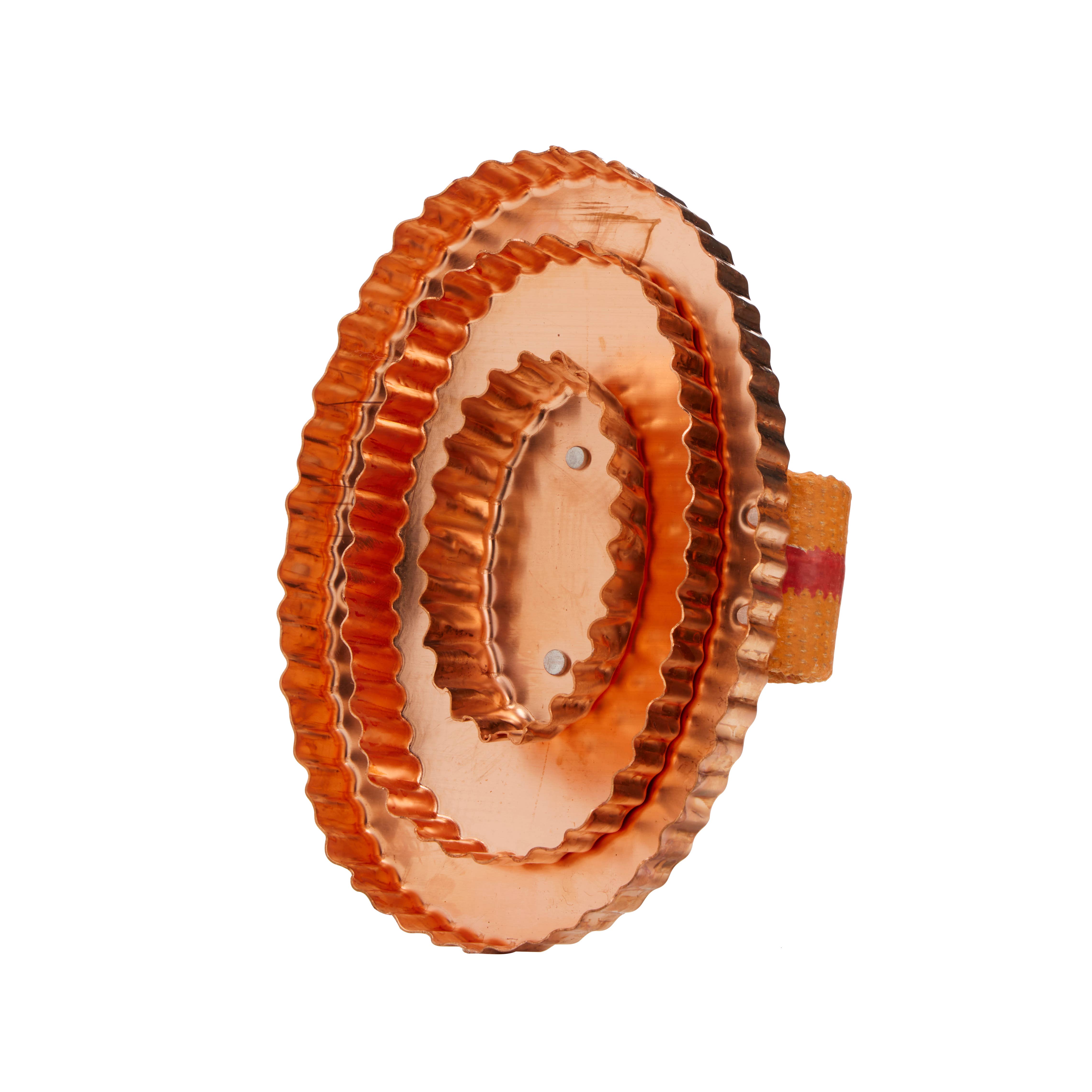 Kawell USA - Wholesale Horse Conditioner/Grooming Aid - Kawell Copper Curry Horse Brush0