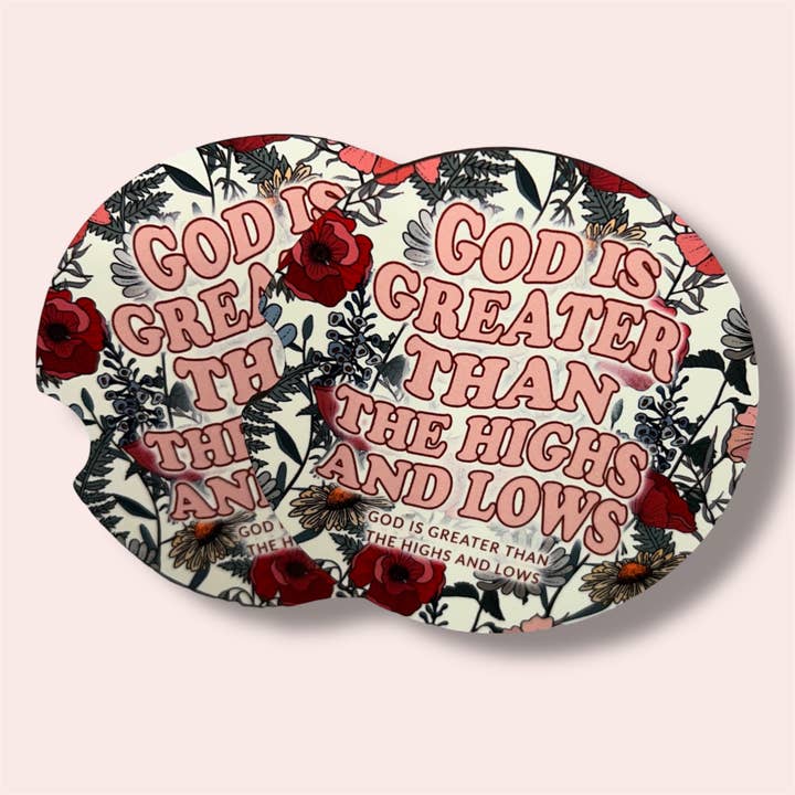 Christian Car Coasters, Christian Accessories for wholesale by Shop Praise Creations