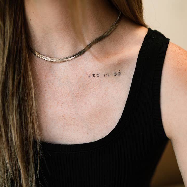 Saint Tattoos - Wholesale Temporary Tattoo - Self Love Affirmation Temporary Tattoos2