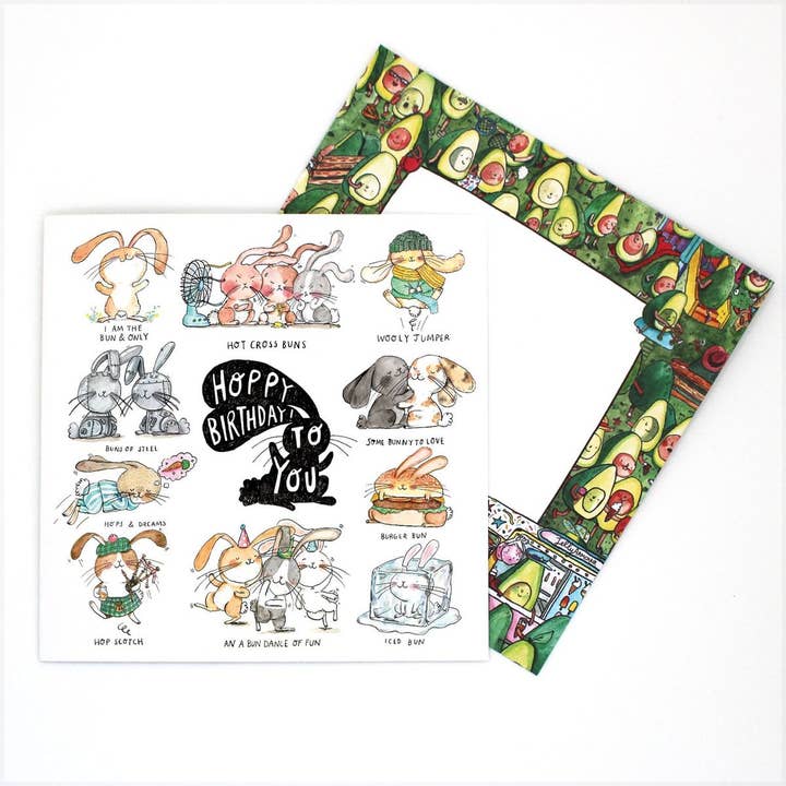 Hoppy Birthday Multi for wholesale by Jelly Armchair