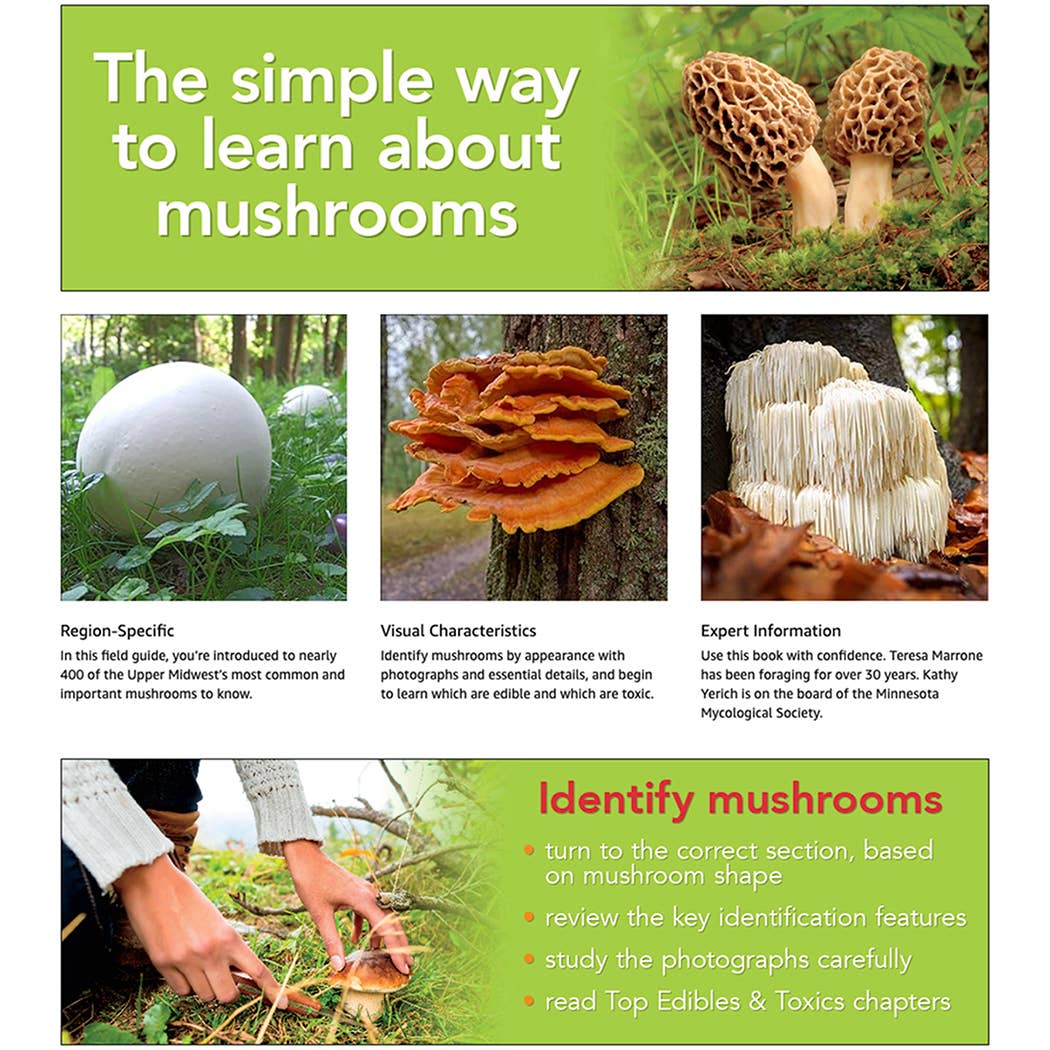 AdventureKEEN - Wholesale Nature & Outdoors - Mushrooms of Upper Midwest 2e4