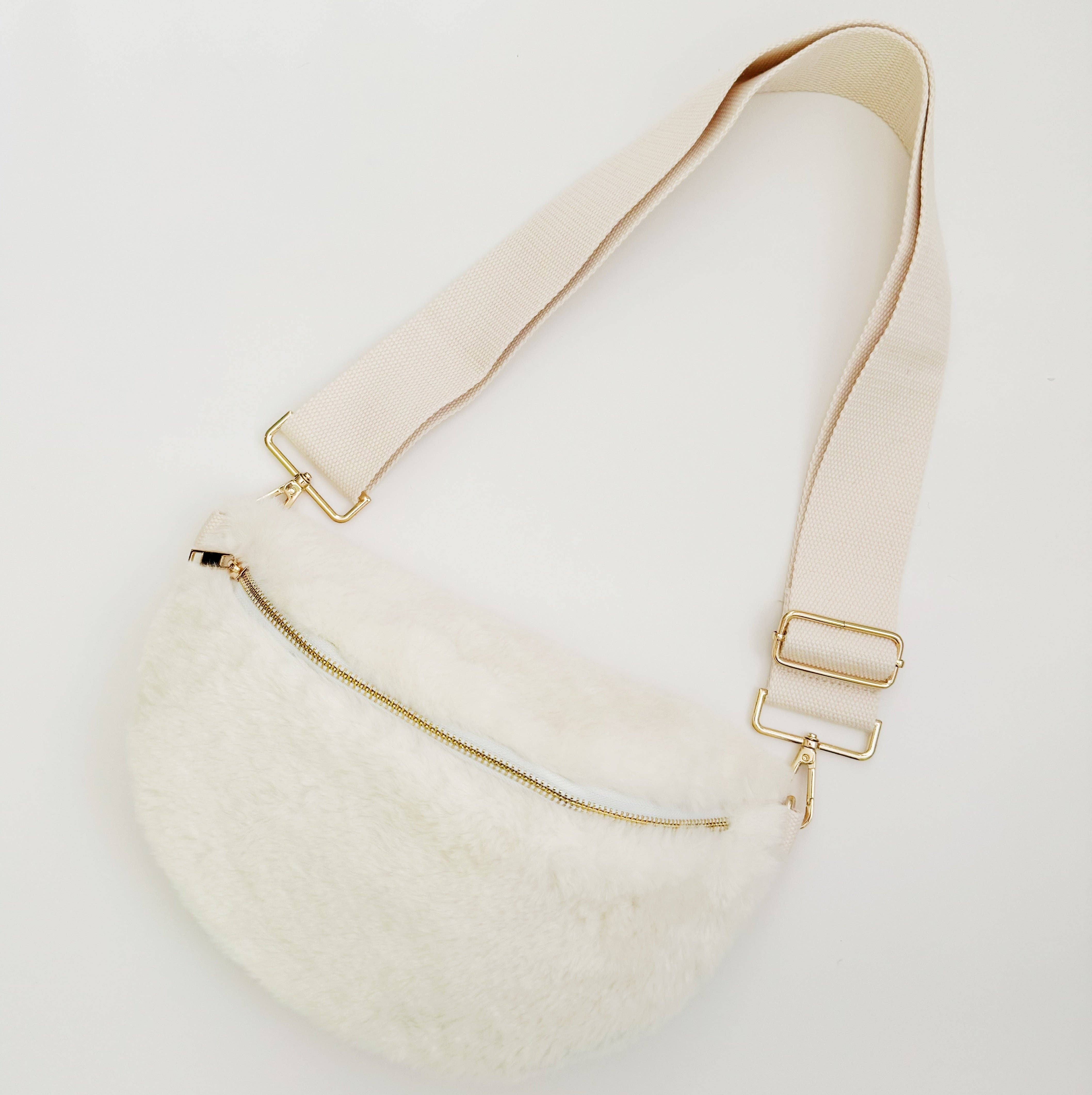 Ellison+Young - Wholesale Crossbody Bag - Women's - Butter Soft Furly Sling Bag0