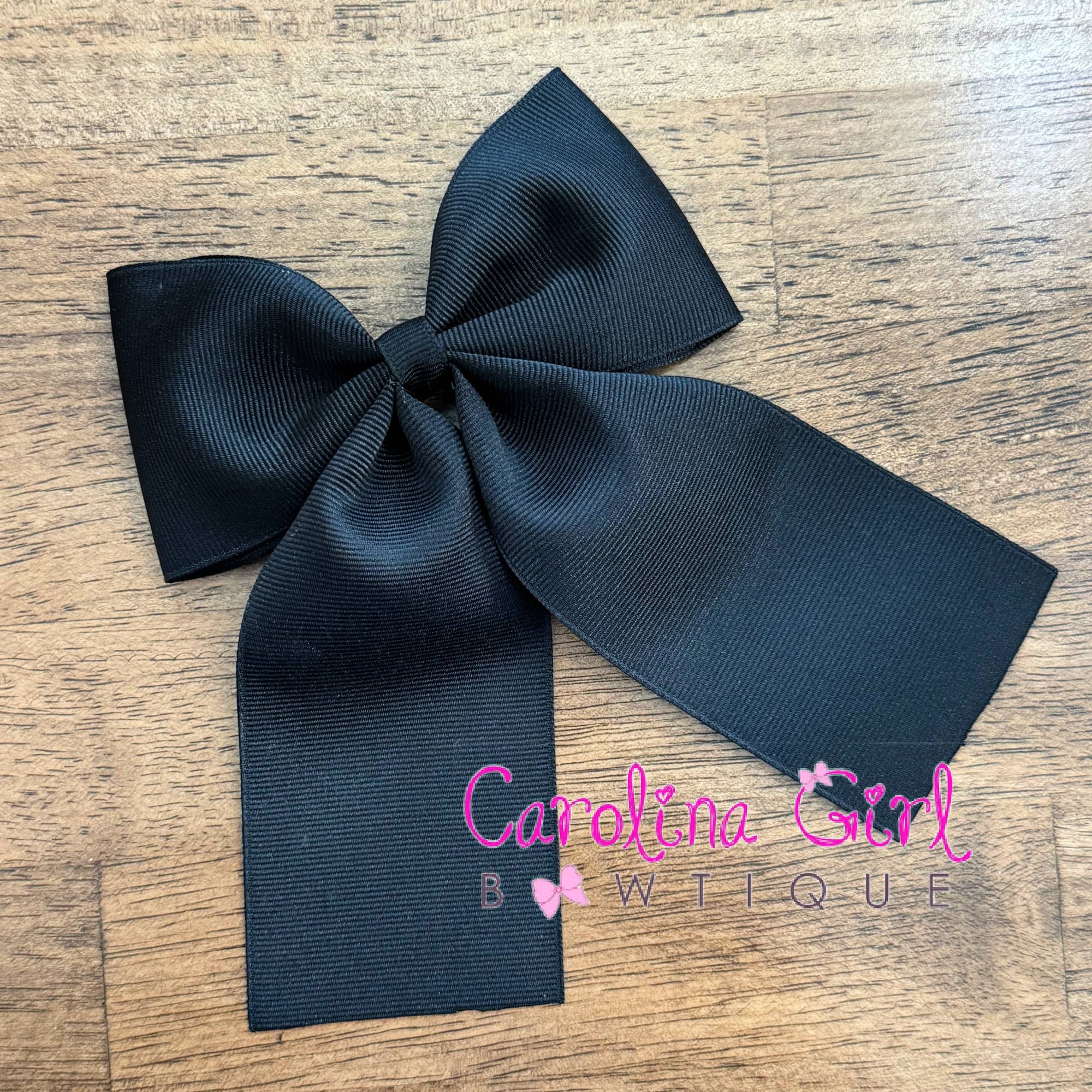 Carolina Girl Bowtique - Vente Nœud pour cheveux – femme - Nœud à cheveux de 5 pouces avec queues2
