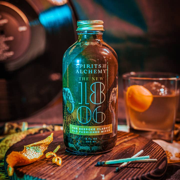 Spirits of Alchemy - Wholesale Cocktail Mix/Syrup - The New 1806 | Classic Old Fashioned Cocktail Mixer | Gift6
