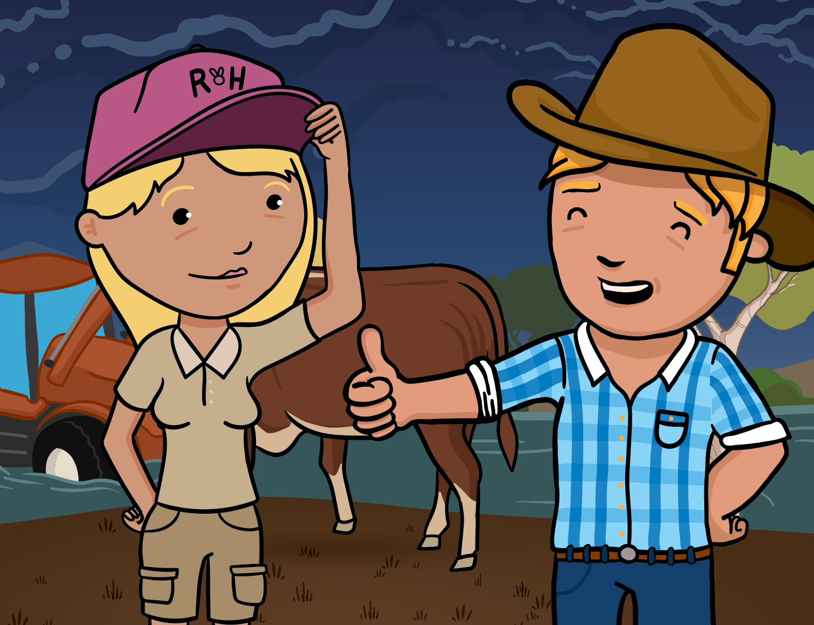 George the Farmer - Wholesale Preschool Book (3-5) - George the Farmer Beef Bonanza Picture Book5