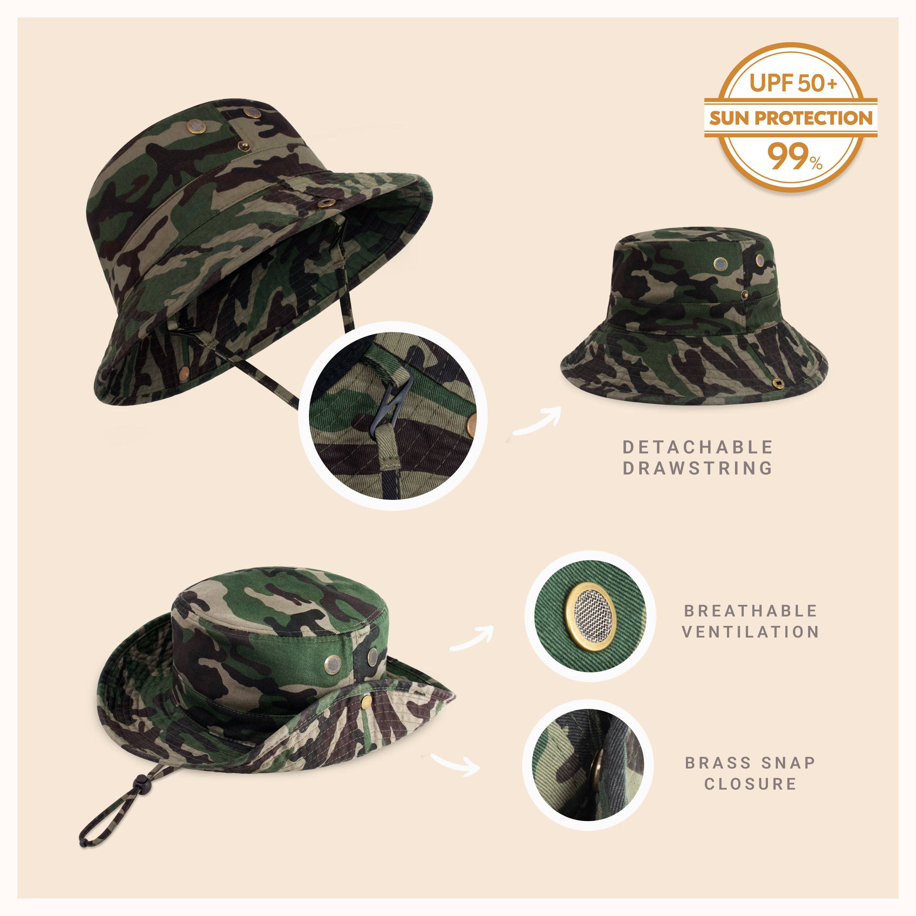 ChoKoLids - Wholesale Bucket Hat - Men's - CHOK.LIDS Wide Brim Bucket Hat29