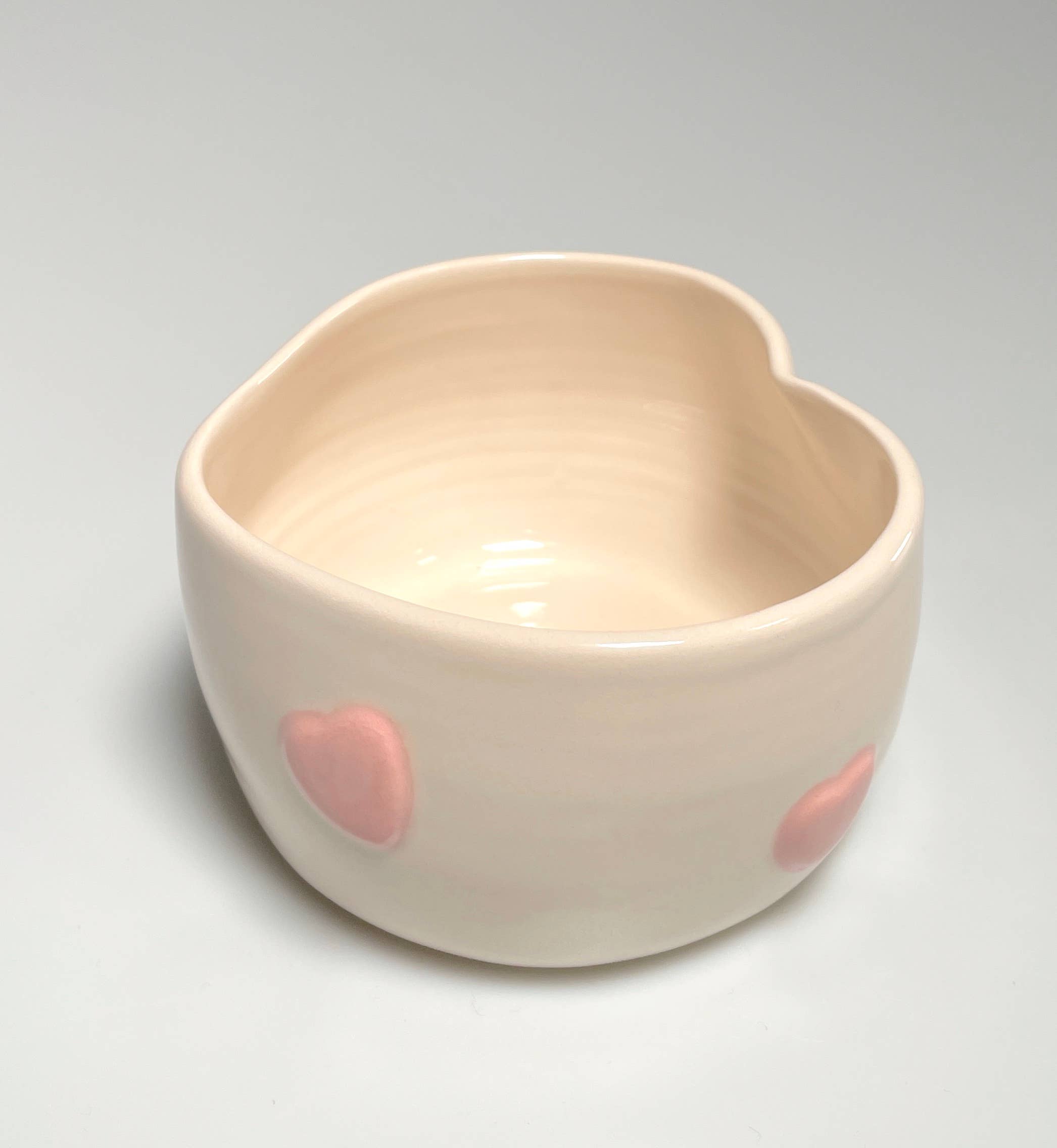 Pipa and Happy - Wholesale Coffee Mug - Bowl Heart - Handmade ceramic bowl 350ml3