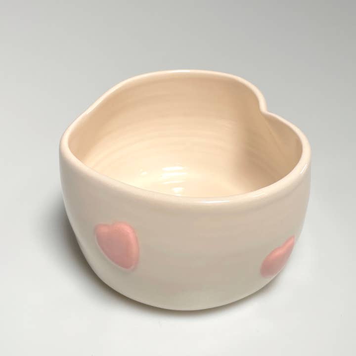 Pipa and Happy - Wholesale Coffee Mug - Bowl Heart - Handmade ceramic bowl 350ml3