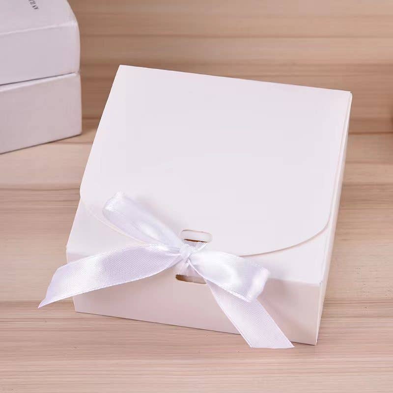 ByHome - Wholesale Gift Box - 24pcs, 5 colors 3 sizes Square Paper Gift Box w/ Ribbons0