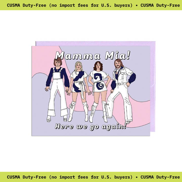 Party Mountain Paper co. - Venta al por mayor Tarjetas de cumpleaños - ¡Aquí vamos otra vez! | Tarjeta de cumpleaños