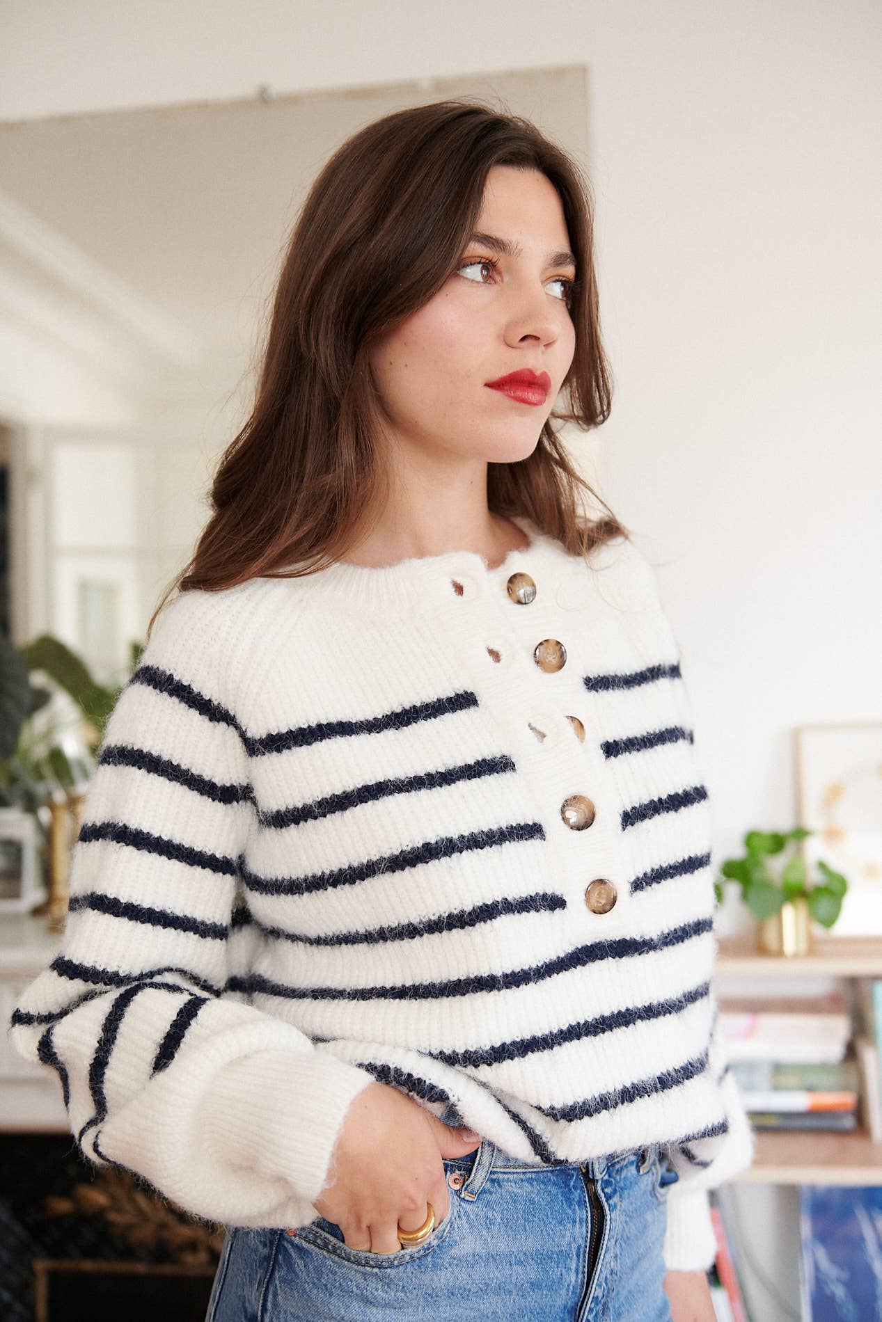 Nathael Paris - Wholesale Knit Sweater - Women's - Loose alpaca and wool sweater22