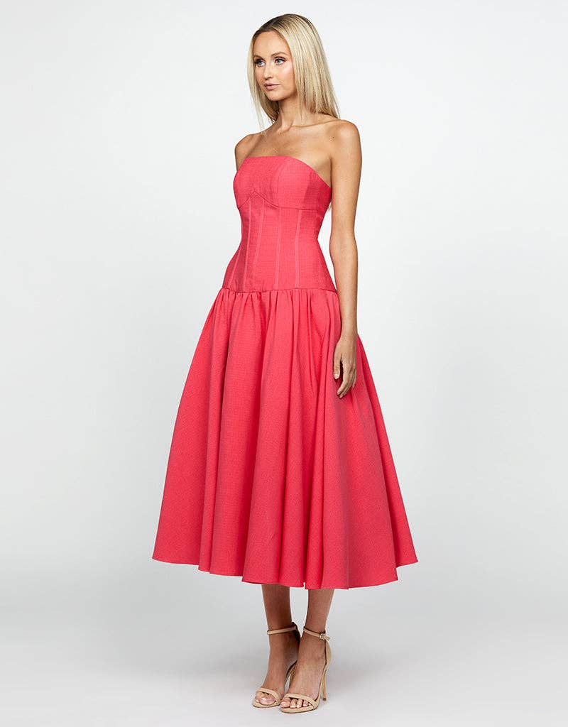 Bariano - Wholesale Dress – Women's - JAYDA STRAPLESS MIDAXI BL69D09S1