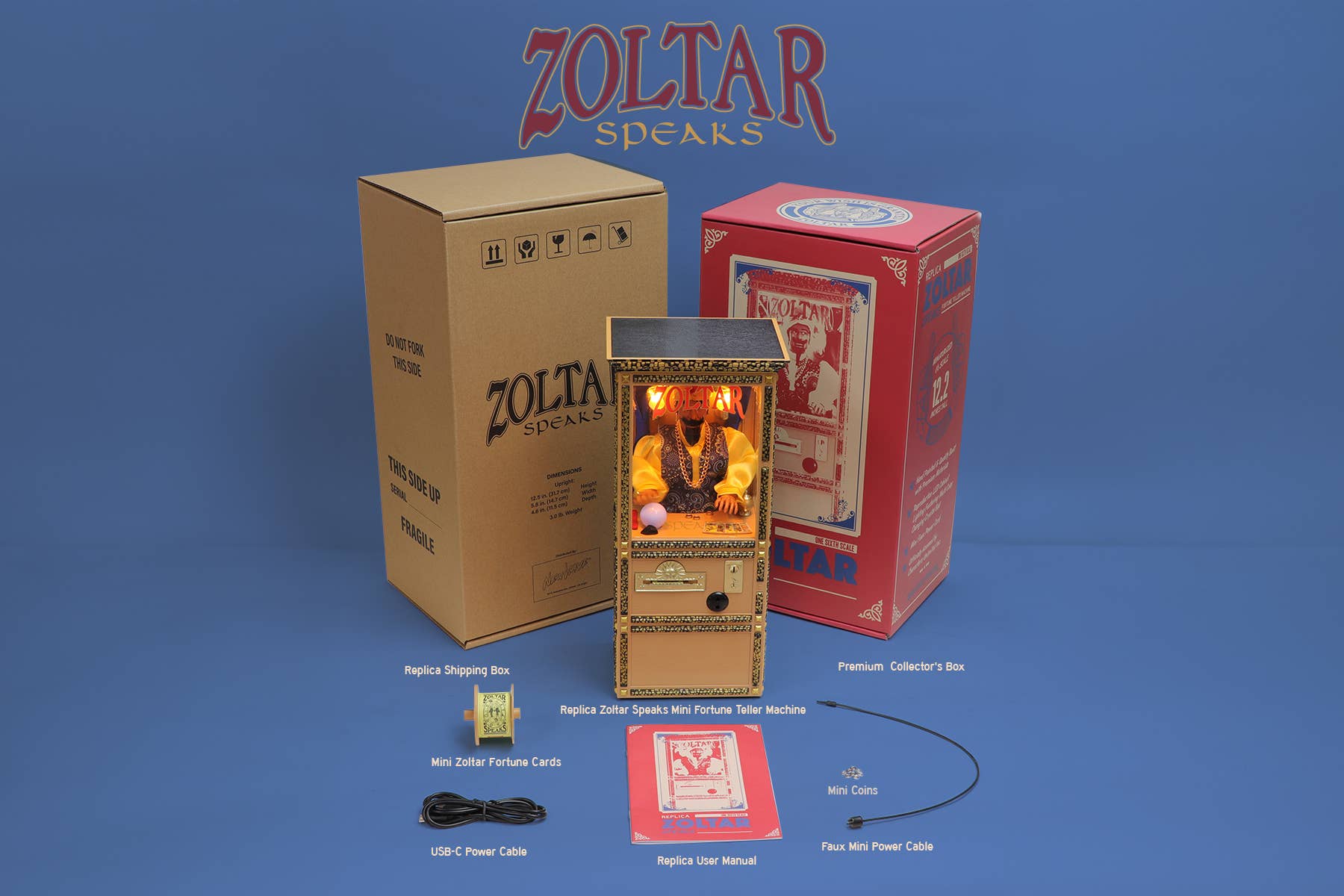New Wave Toys - Wholesale Decorative Figurine - Replica Zoltar Speaks Fortune Teller Machine6