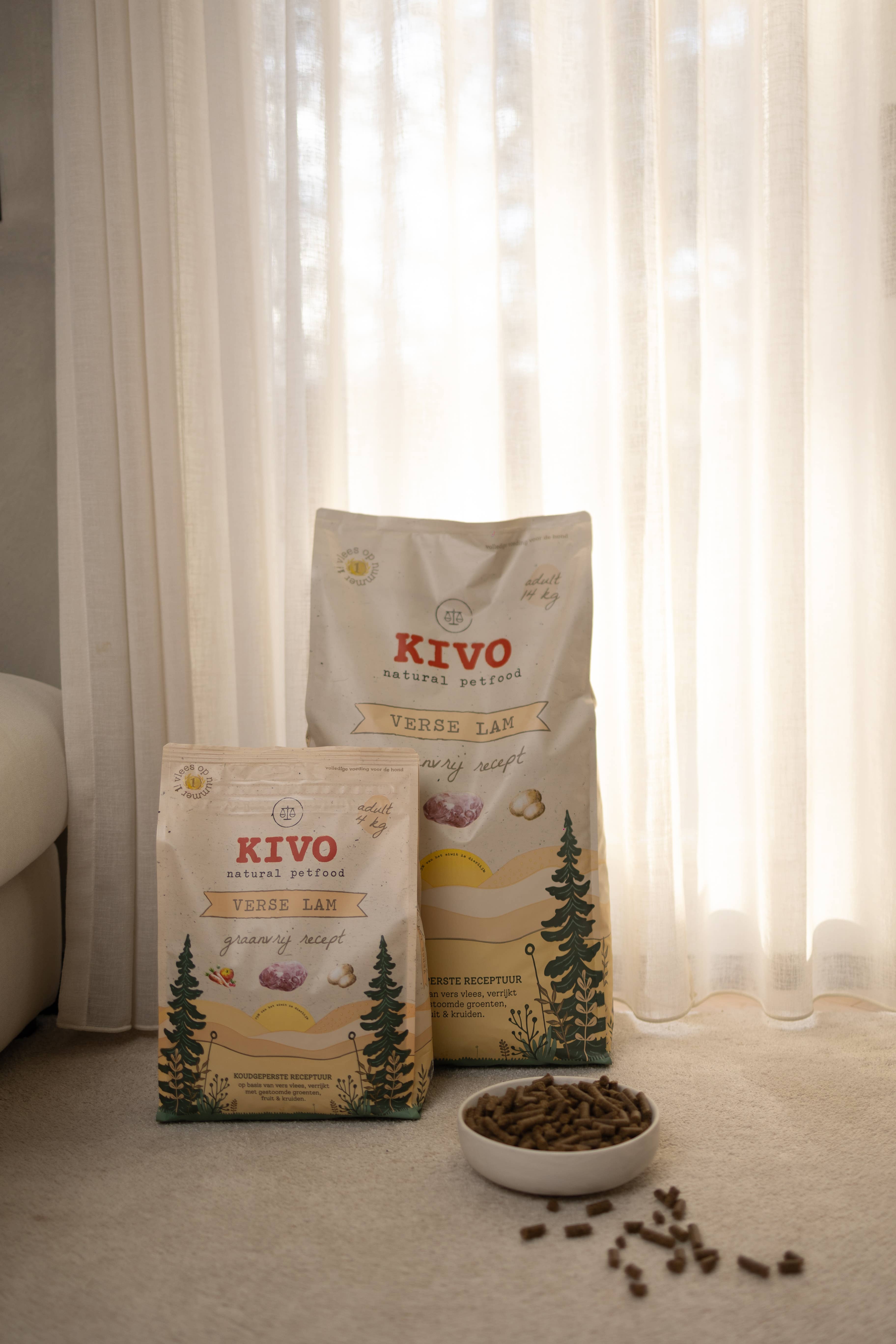 Kivo Petfood - Vente Nourriture – chien - Agneau frais - pressé à froid - sans céréales5