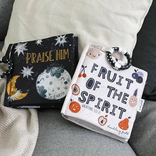 Doodling Faith - Wholesale Baby & Toddler Book (0-2) - Fruit of the Spirit soft crinkle baby book9