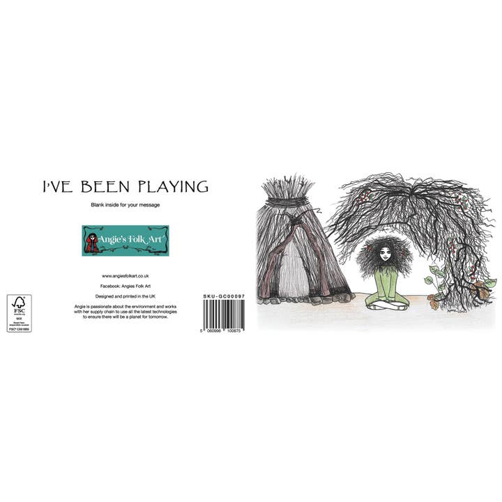 I've Been Playing for wholesale by Angies Folk Art