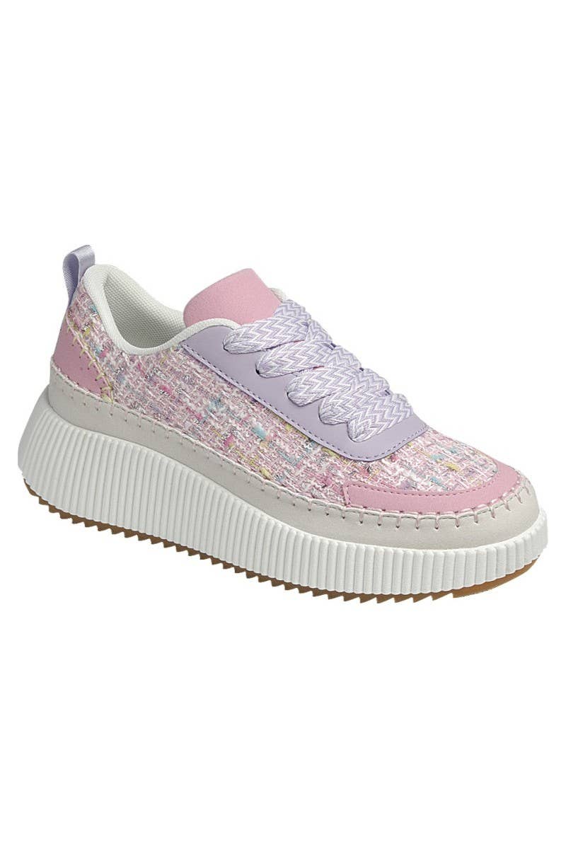 FASHION EMPORIO - Vente Baskets tendance – femme - Chaussures de sport à lacets pour femmes FL-TIMELESS-121