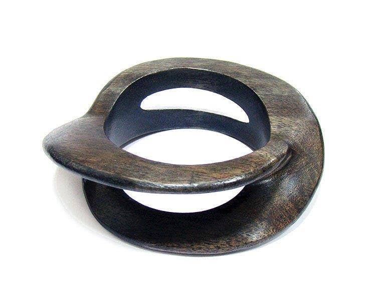 Treasure Jewelry - Wholesale Bangle Bracelet - Carved Wooden Bangle African Jewelry12