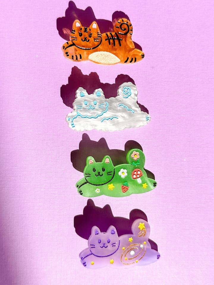 Fermagli e fermagli per capelli Flying Cat per la vendita all'ingrosso da parte di Sunnie Creative