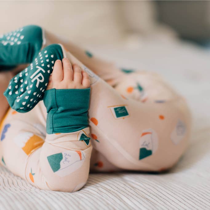 Tangerine Rêve - Wholesale Jumpsuit - Baby - Pancake Mix Convertible Romper5