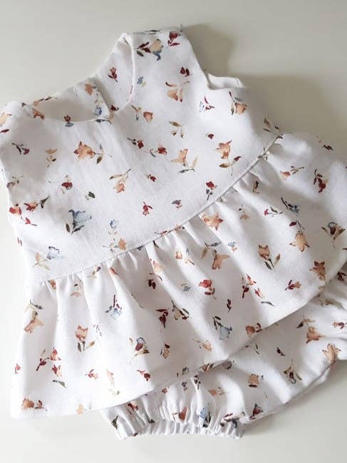 BLUSA NORA - GINGER FLORAL per la vendita all'ingrosso da parte di Winnie Woo