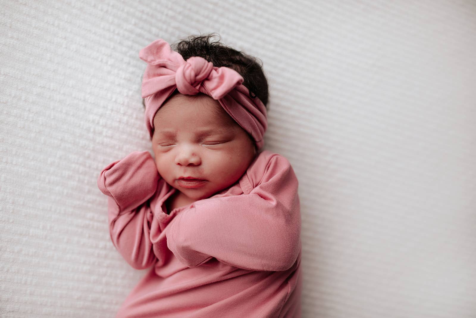 Three Little Tots - Wholesale Babygown - Baby - Rose Knotted Gown17