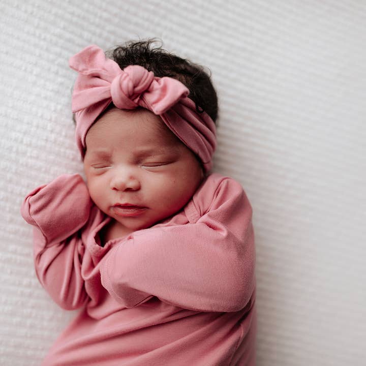 Three Little Tots - Wholesale Babygown - Baby - Rose Knotted Gown17