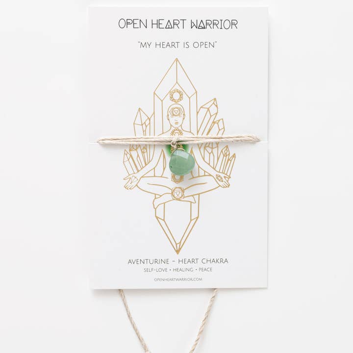 Heart Chakra Wish Adornment for wholesale by Open Heart Warrior