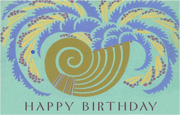 Found Image Press - Vendita all'ingrosso Cartoline - Cartolina HB-159 Cornucopia, Arti Decorative0