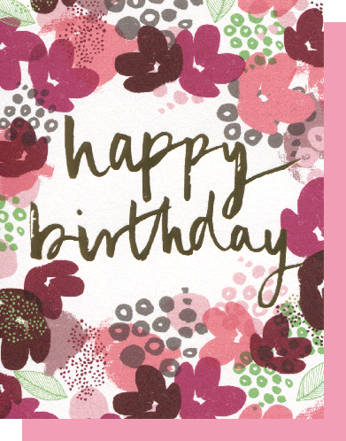 Big Wheel Press – wholesale Congratulations card – Spring Floral0