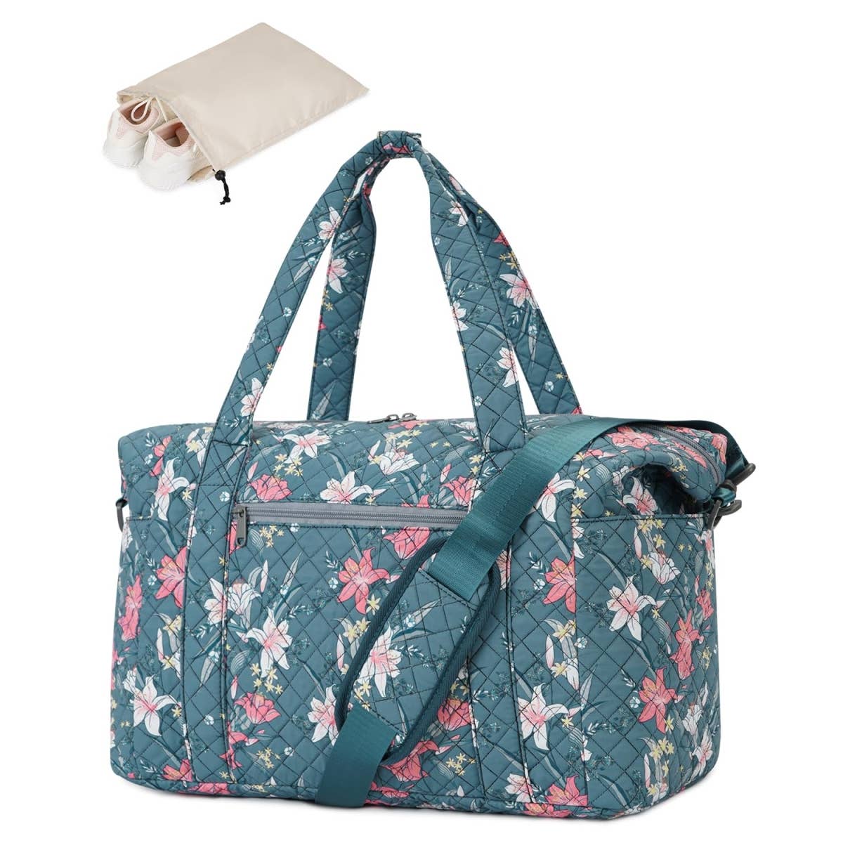 wandf – Großhandel Weekender-Tasche – Unisex – Gesteppte Schultertaschen Flugzeug Reisetasche Unter Sitz Tasche29