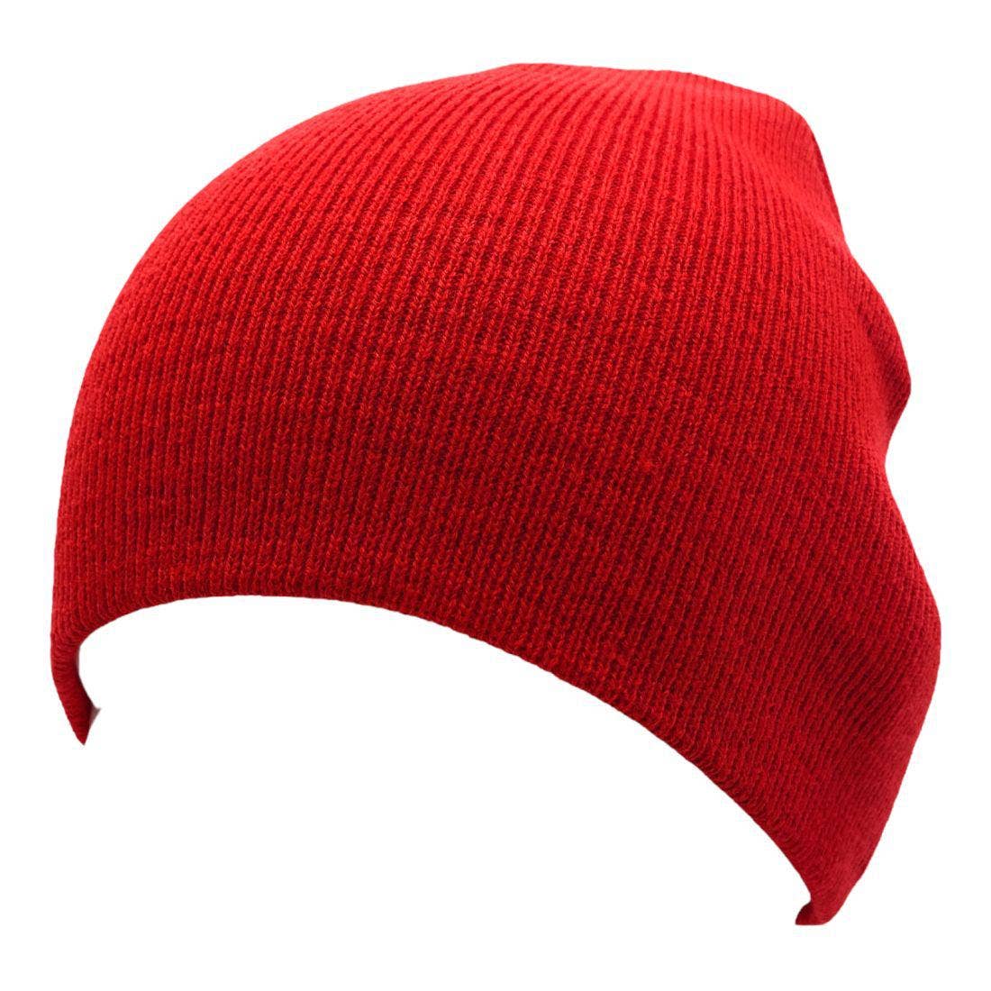 The Park Wholesale – Engroshandel Beanie - Unisex – Beanies kasketter toboggan kort uforet blød strik i bulk, multifarvet ensfarvet engroslot22