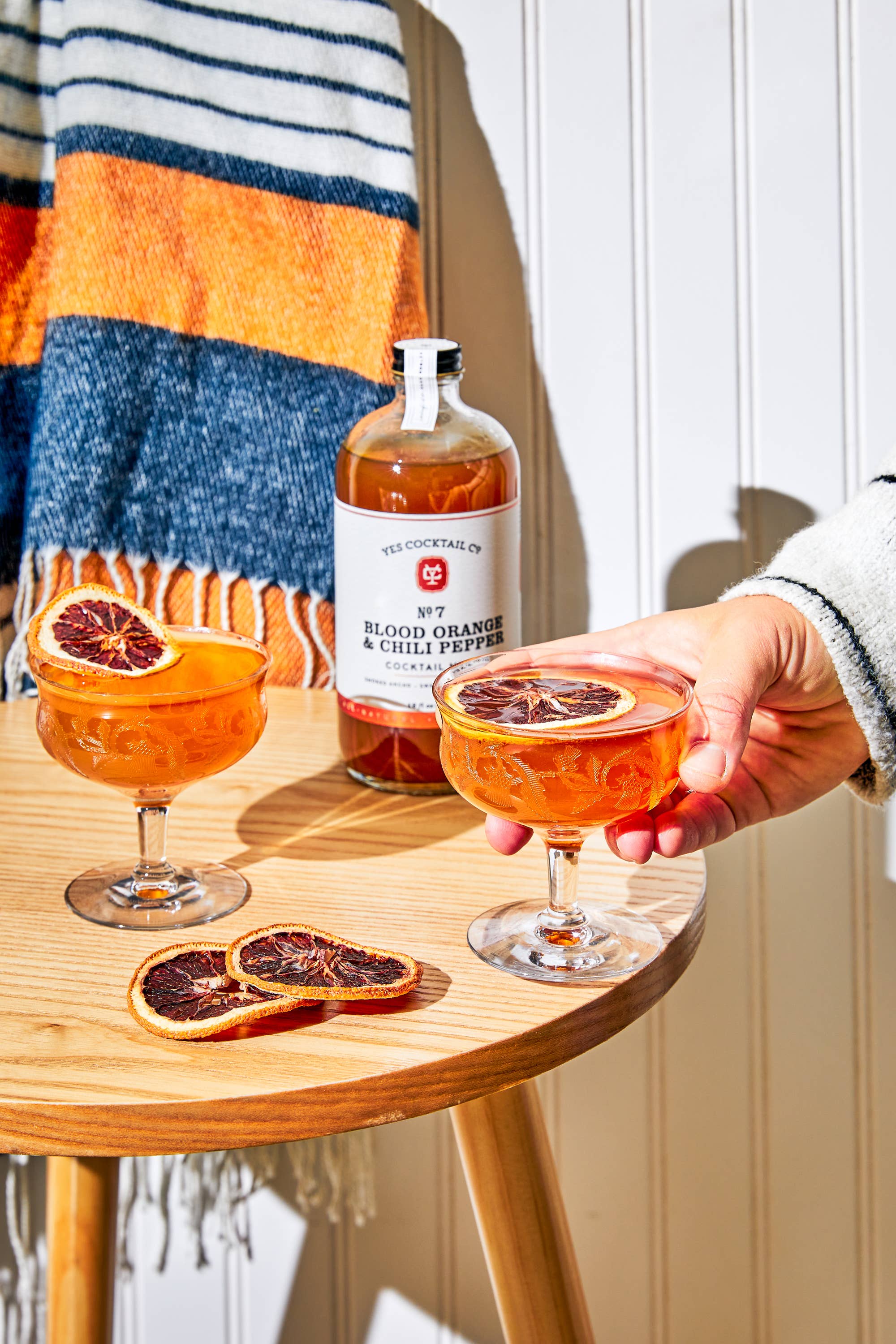 Yes Cocktail Co - Wholesale Cocktail Mix/Syrup - Blood Orange & Chili Pepper Cocktail Mixer12