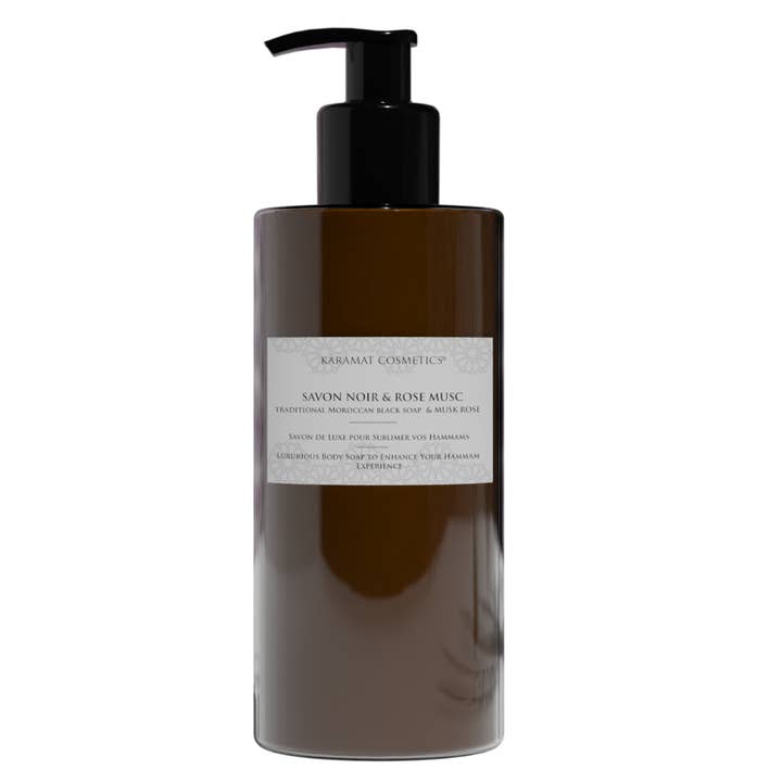 MAISON KARAMAT - Wholesale Body wash/shower gel - Liquid Black Soap for your Hammams 300ml5