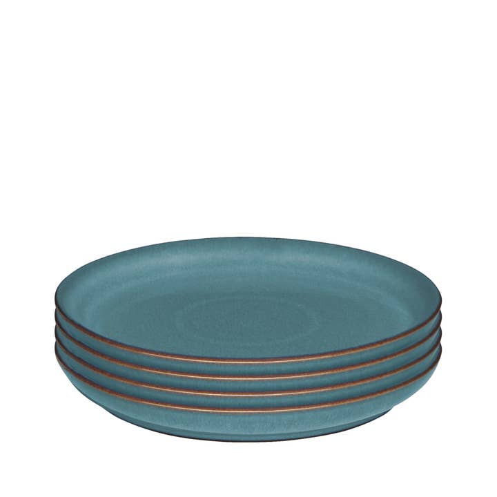 Azure Coupe Set Of 4 Medium Plates for wholesale by Denby