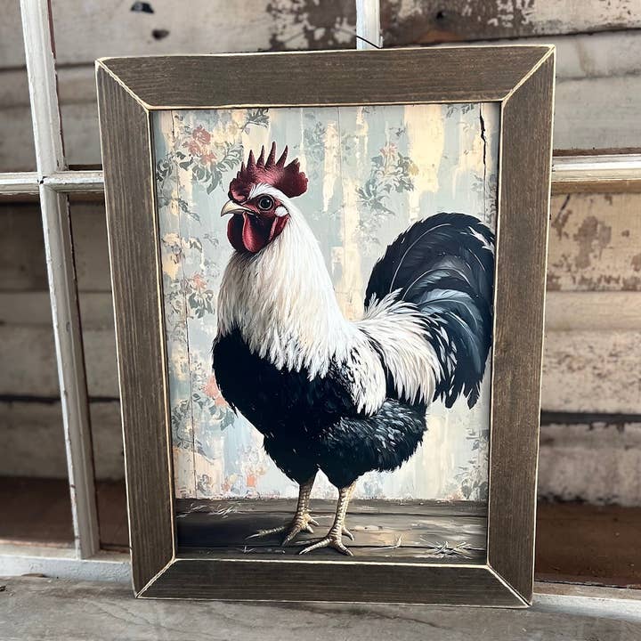 HMK522L Coq Vintage pour la vente par JanMichaels Art & Home