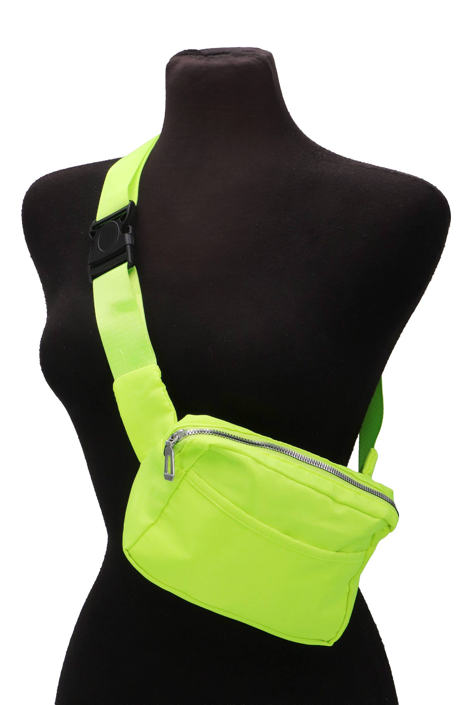 ASSORTED Matte Neon Color Belt Bum Fanny Pack for wholesale on Faire5