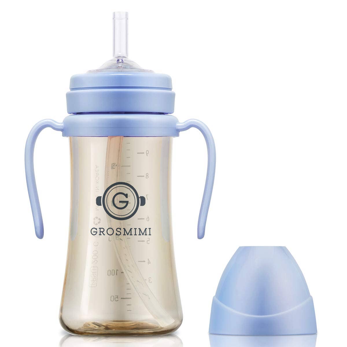 zezebaebae (Grosmimi and Cha&Mom) - Wholesale Drinking Glass/Cup - Kids & Baby - Grosmimi PPSU Straw Cup - 10oz (300ml)2