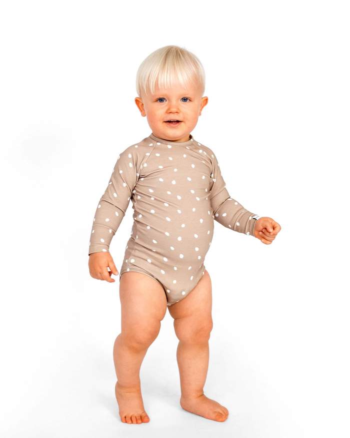 Nakoa - Wholesale Bodysuit (Non-Footed) - Baby - Print Body, Polka Dot