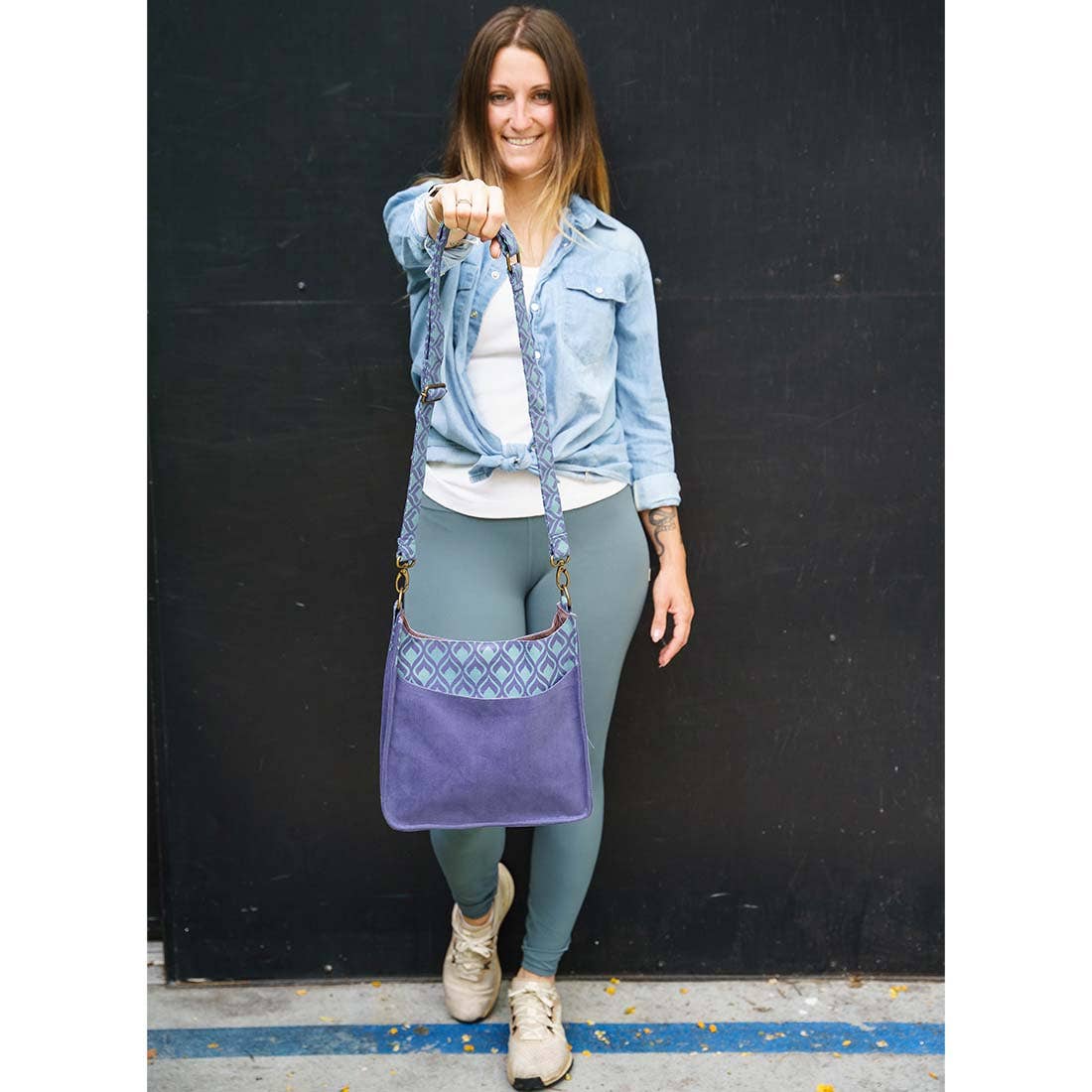 Malia Designs - Wholesale Crossbody Bag - Women's - Vegan Crossbody - Cotton Canvas Purse - Fair Trade Bag4