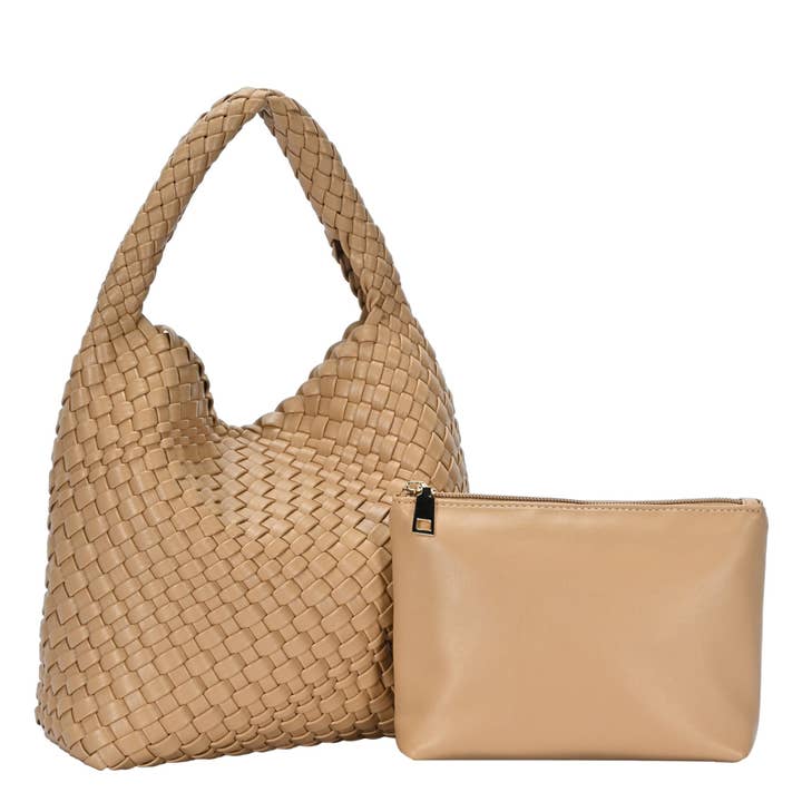 MMS Brands - Wholesale Satchel - Women's - Parker 2 in 1 Woven Satchel16