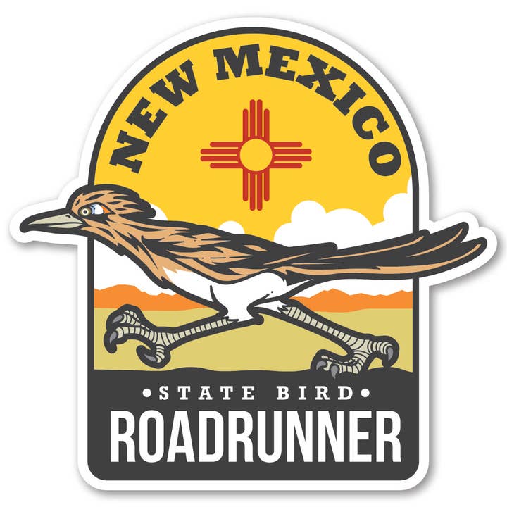 Coaster - New Mexico State Bird Roadrunner for wholesale by Morris Magnets