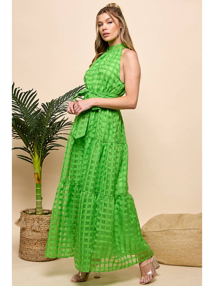 Cezele - Wholesale Dress - Women's - Halter Neck Maxi Dresses