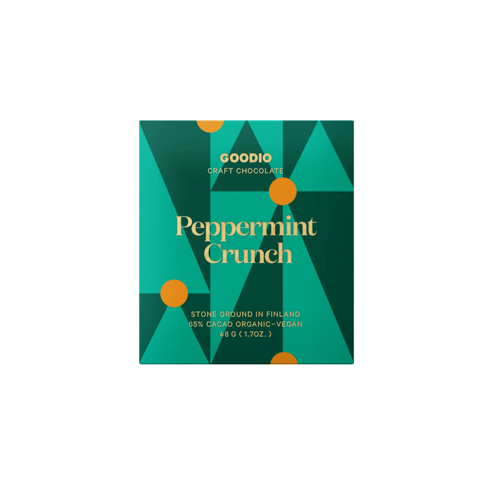 Goodio Chocolate - Wholesale Chocolate Bar - Peppermint Crunch1