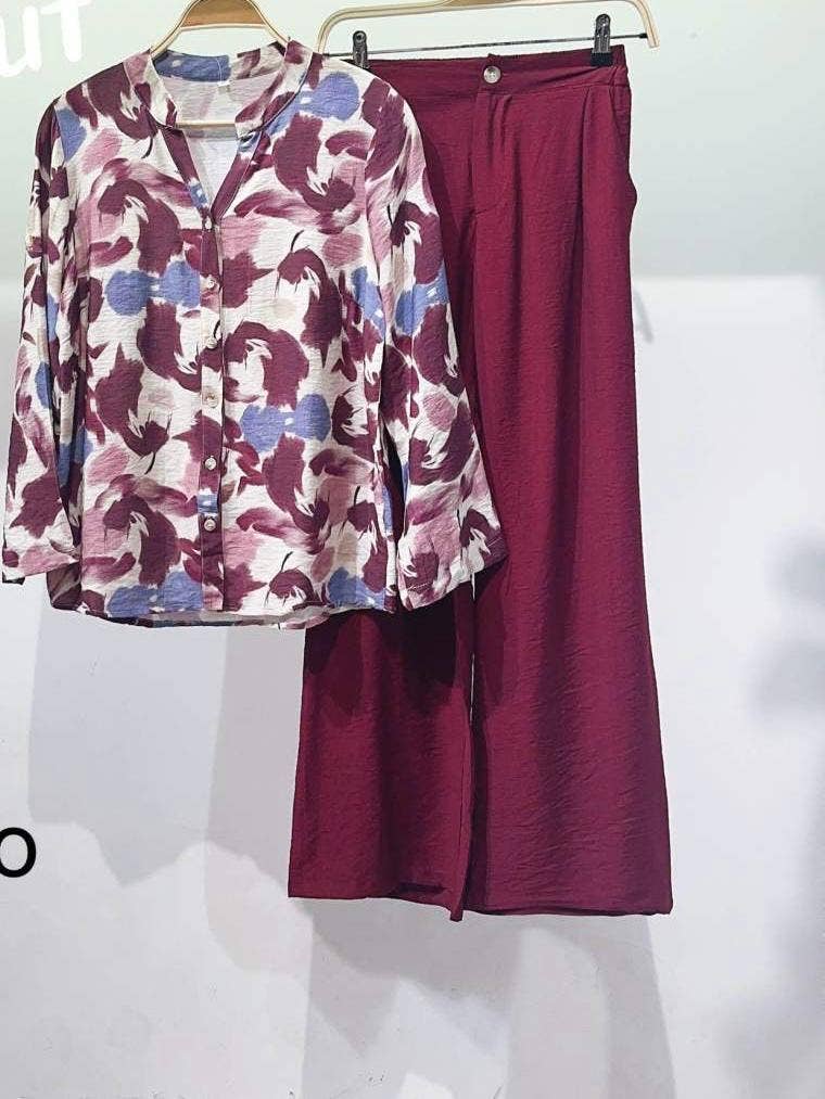 SWEET MAGIC MODA Y COMPLEMENTOS - Venta al por mayor Conjuntos de top y pantalón (NO para estar en casa) - Mujer - CONJUNTO ESTAMPADO1